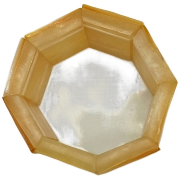 Vintage Laminated Celluloid Layered Link Stretch Bracelet - Picture 7 of 12